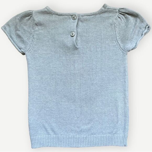 Crazy 8 Girls Toddler Kids Short Sleeve Knit Pullover Owl Sweater. 4. 4T. - Picture 2 of 5